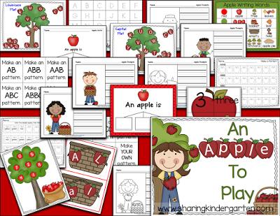 apple themed activities