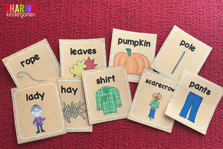 Sequencing Cards for There Was an Old Lady Who Swallowed Some Leaves