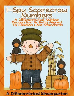 I Spy Scarecrow Numbers