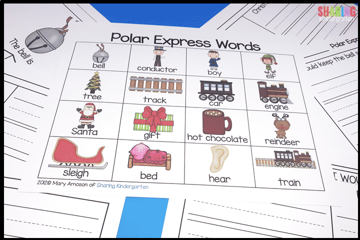Slide4 The Polar Express Activities for Kindergarten