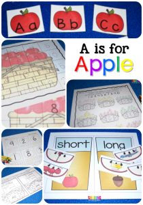 a is for apple Apple-Themed Learning Activities