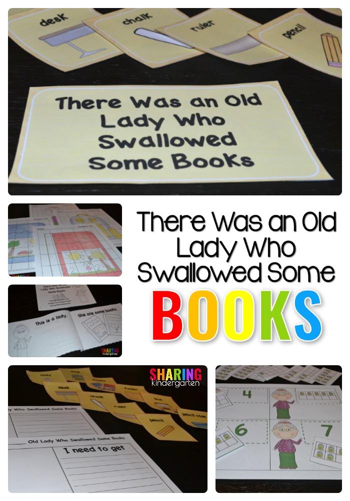 old lady books There Was an Old Lady Who Swallowed Some Books