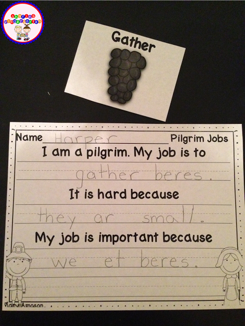 Students pick a job and write about it... as a pilgrim.