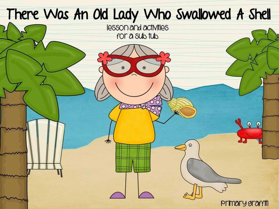 http://www.teacherspayteachers.com/Product/There-Was-An-Old-Lady-Who-Swallowed-a-Shell-Sub-Tub-1242392
