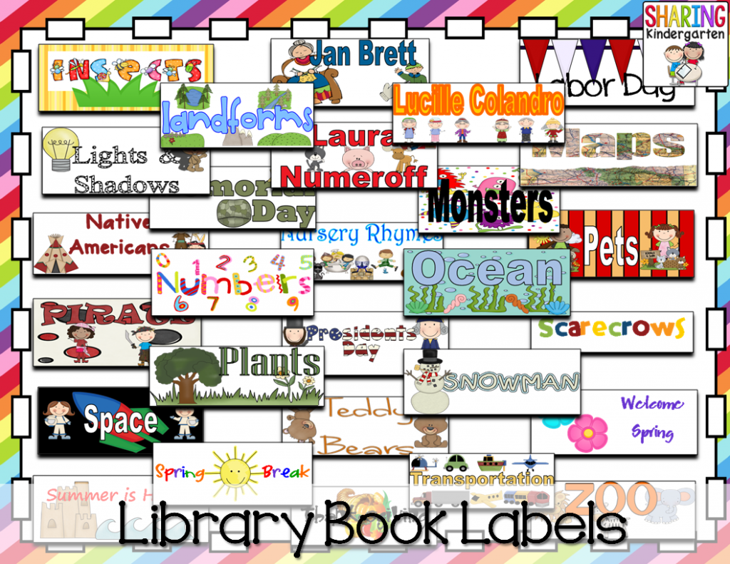 https://sharingkindergarten.com/product/classroom-library-labels/