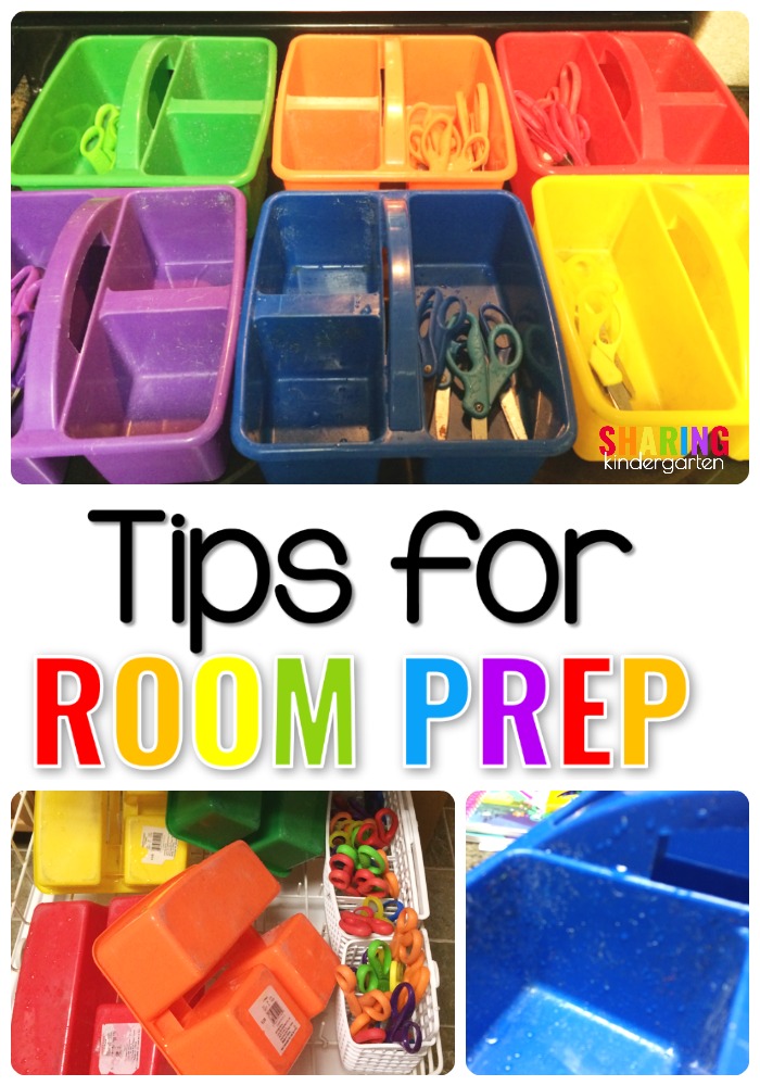 TIPS FOR CLASSROOM Room Prep