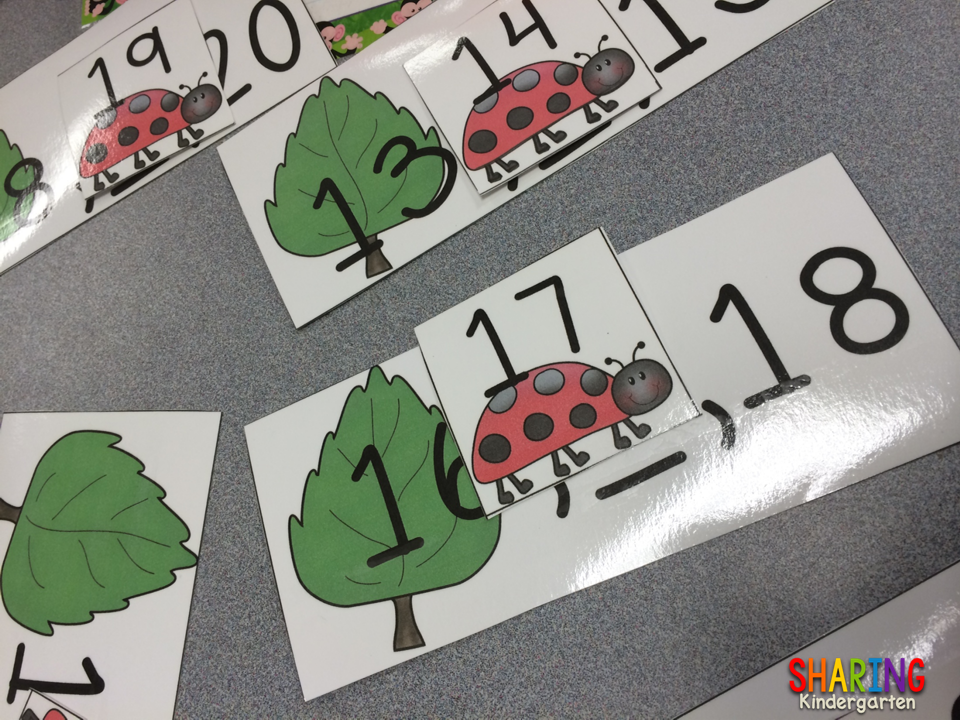 Letter Ll activity for sequencing numbers