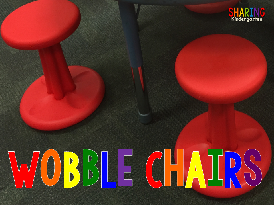 Wobble Chairs as a Flexible Seating Option