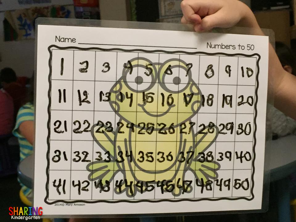 Numbers to 50 Practice