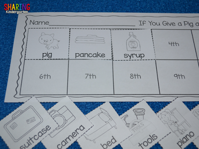 help sequencing using ordinal numbers