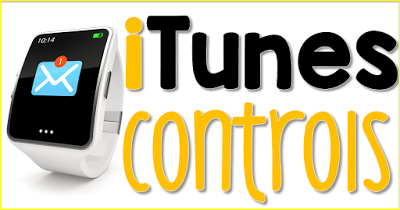 iWatch iTunes Controls