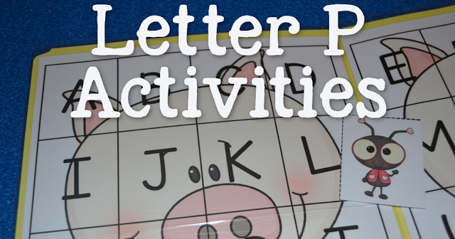 Letter Pp Activities for little learners