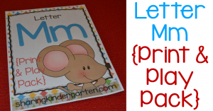 Letter Mm {Print & Play Pack}