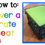 How to Cover a Crate Seat