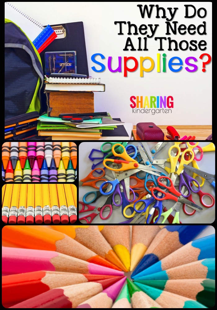 Why Do They Need All Those Supplies?