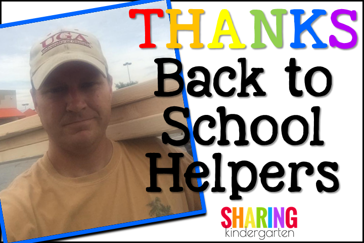 Thanks Back-to-School Helpers
