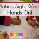 Hands-On Sight Word Activities