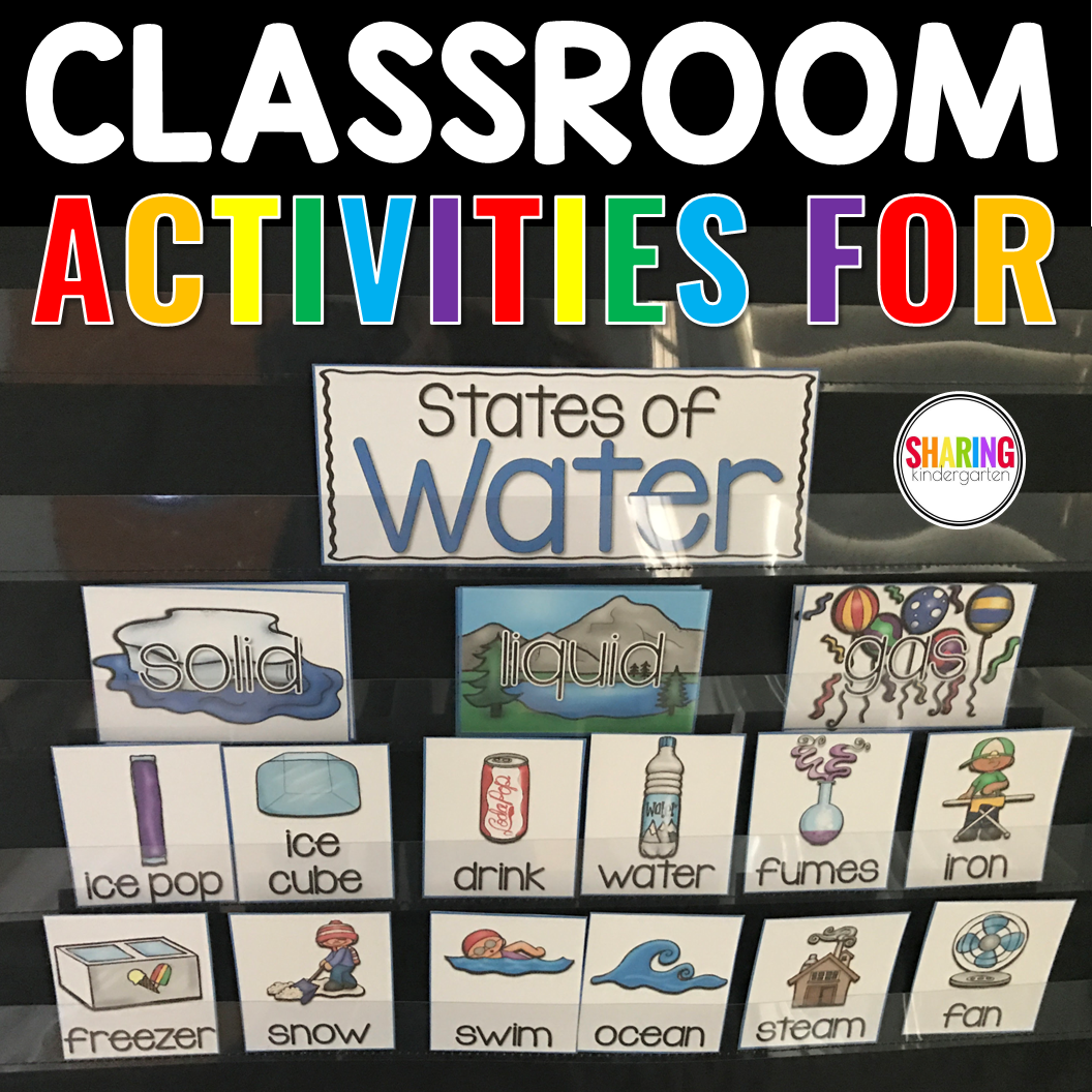 Classroom Activities for The Water Cycle