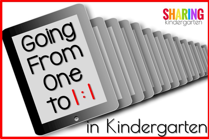 one-to-one with Technology in Kindergarten
