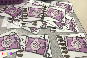 Spring Into Math Fun with subtraction seed packs!
