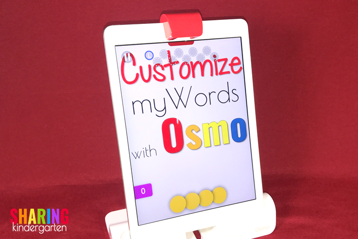 You can make your own Customize Word Games with Osmo and upload them into an album for a specific and custom game!
