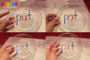 Learning with a Light Table: CVC Word Building