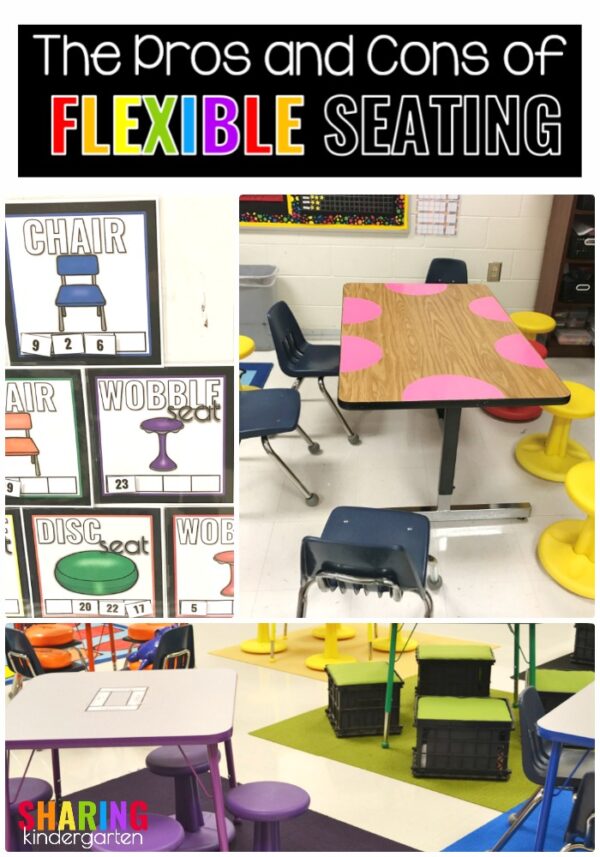 The Pros and Cons of Flexible Seating - Sharing Kindergarten