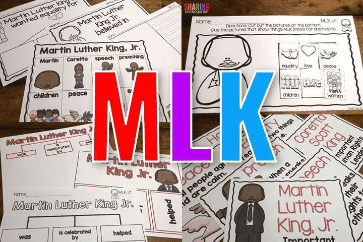 MLK Jr. Activities for Kindergarten