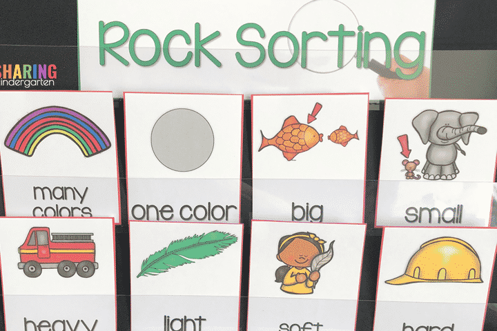 How can we sort rocks?