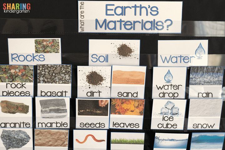 What are Earth's materials