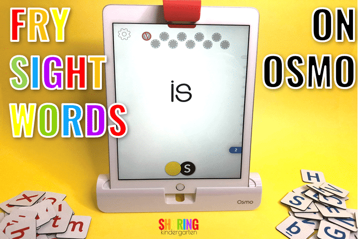 Fry Sight Words on Osmo