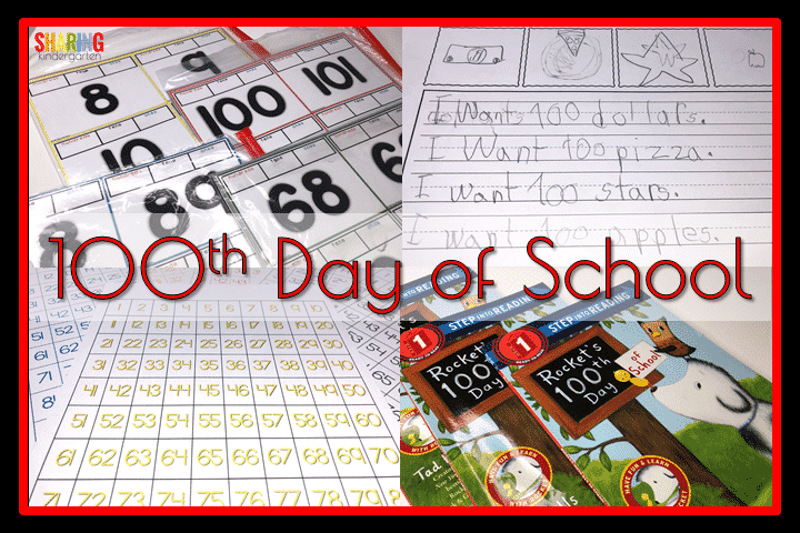 100th Day of School in Kindergarten