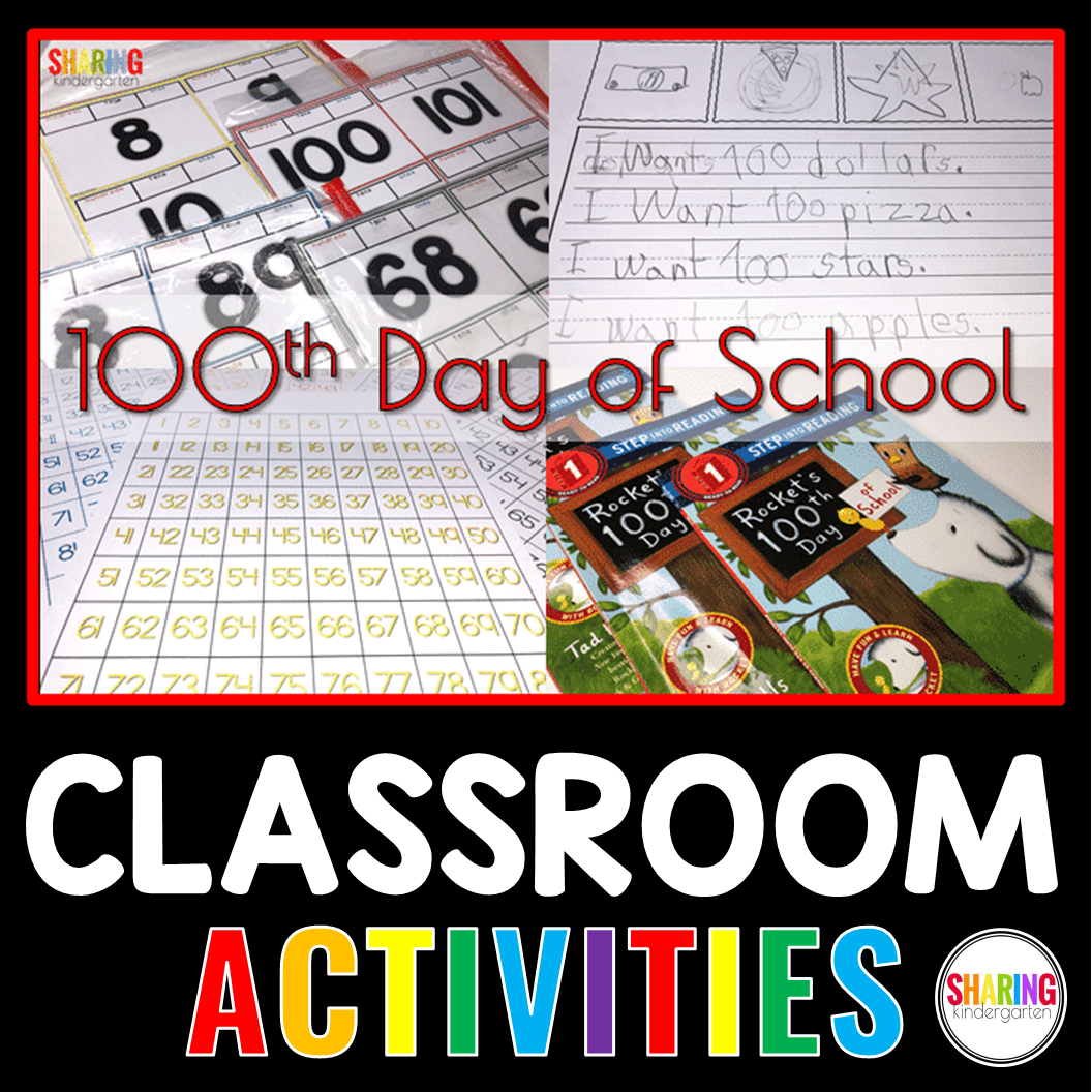 Fun 100th Day of School in Kindergarten Activities and Ideas