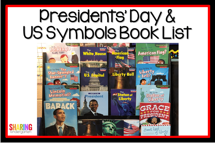 Presidents' Day & US Symbols Book List