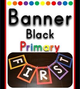 Banner in Black Primary