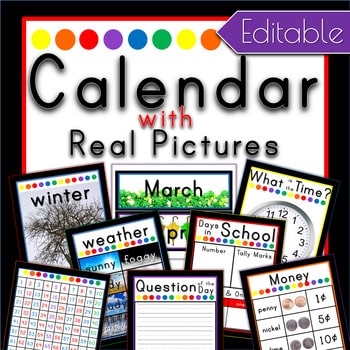 Calendar Black Primary EDITABLE1 Calendar