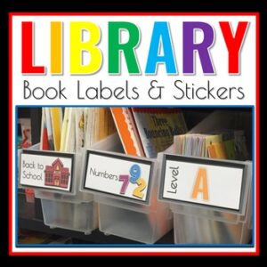Classroom Library Labels