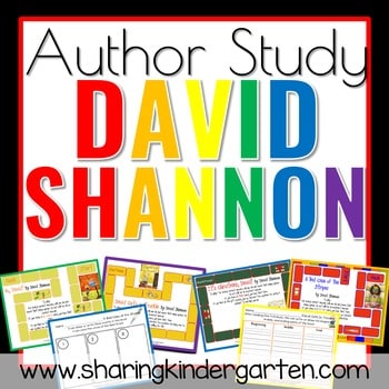 David Shannon Author Study1 David Shannon