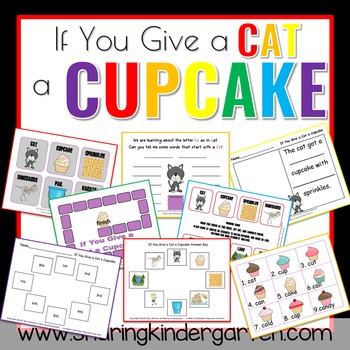 If You Give a Cat a Cupcake Unit1 If You Give a Cat a Cupcake
