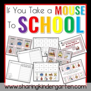 If You Take a Mouse to School Literacy Unit