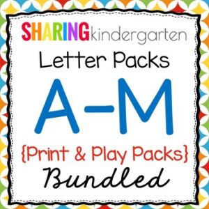 Letter Pack for Letters Aa-Mm