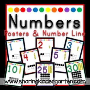 Numbers for Wall Decor in Black Primary