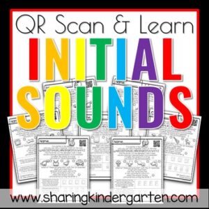QR Scan & Learn~ Initial Sounds