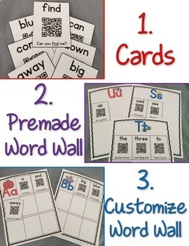 QR Scan Learn Interactive Sight Word Book FIRST GRADE3 QR Scan & Learn Interactive Sight Word Book FIRST GRADE