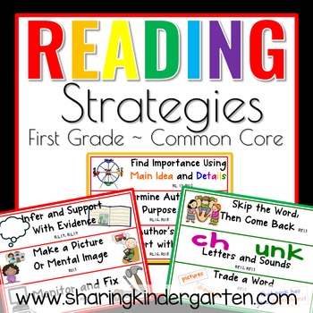 Reading Strategies for 1st Grade Common Core Reading Strategies