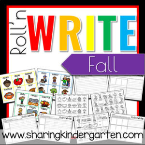Writing Activities: Roll'n Write Fall