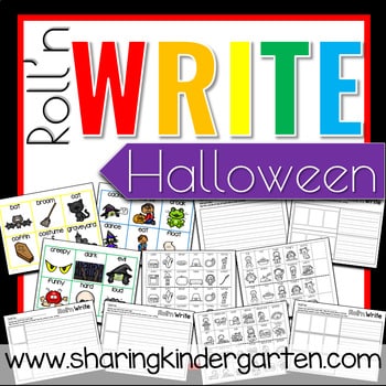 Rolln Write Halloween1 Writing Activities