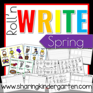 Writing Activities: Roll'n Write Spring