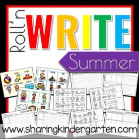 Writing Activities: Roll'n Write Summer