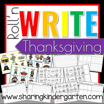 Rolln Write Thanksgiving1 Writing Activities